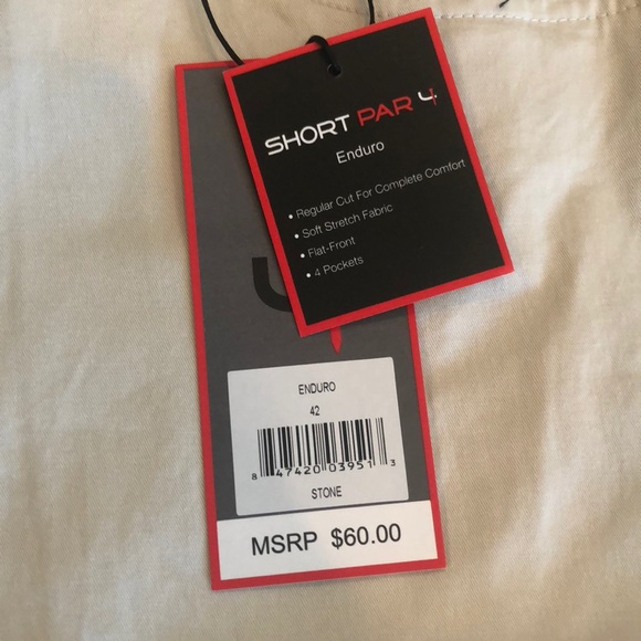 Short Par 4 Golf Shorts - Picture 2 of 2